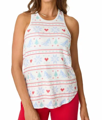 Pj Salvage Après All Day Tank In Ivory In Multi