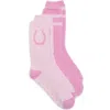 Pj Salvage Assorted 2-pack Fuzzy Fun Socks In Blush