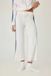 Pj Salvage Back On Track Cropped Pants In Ivory