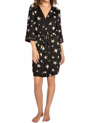 Pj Salvage Bed Time Stories Sleepwear Robe In Slate