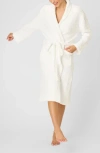Pj Salvage Bundle Up Bouclé Robe In White