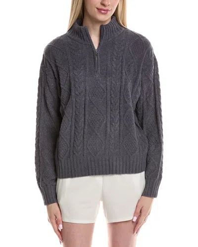 Pj Salvage Cable Crew Lounge Sweater In Multi