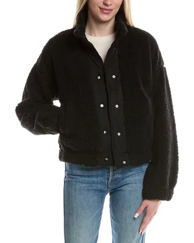 Pj Salvage Campfire Cozy Jacket In Black