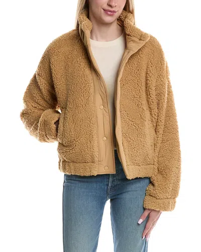 Pj Salvage Campfire Cozy Jacket In Brown
