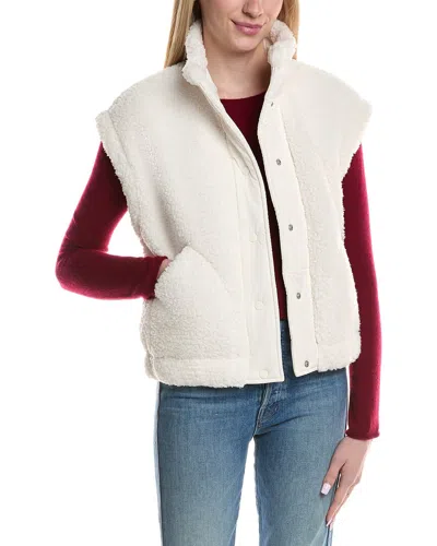 Pj Salvage Campfire Cozy Vest In Neutral