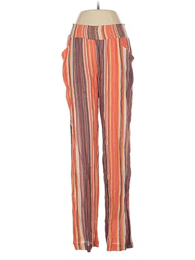 Pre-owned Pj Salvage Casual Pants In Orange