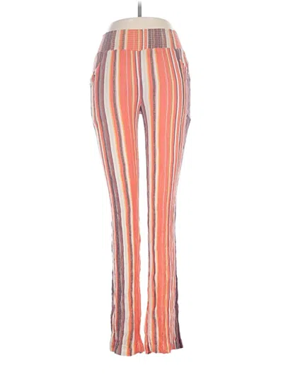 Pre-owned Pj Salvage Casual Pants In Orange