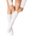 Pj Salvage Chenille Knee High Socks In Ivory