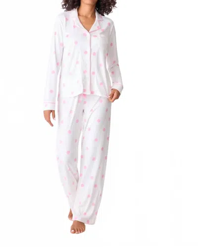 Pj Salvage Choose Happy Pajama Set In Ivory
