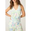 Pj Salvage Cool Breeze Peachy Jersey Sleep Tank