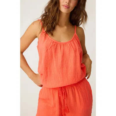 Pj Salvage Copacamana Cotton Gauze Pajama Camisole