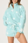 Pj Salvage Cozy Jacket In Blue