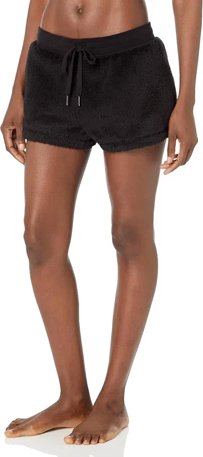 Pj Salvage Cozy Lounge Short In Black