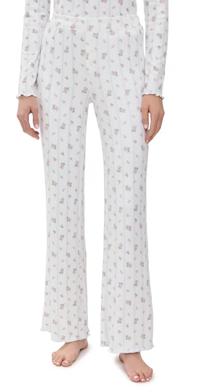 Pj Salvage Crazy In Love Pants Ivory