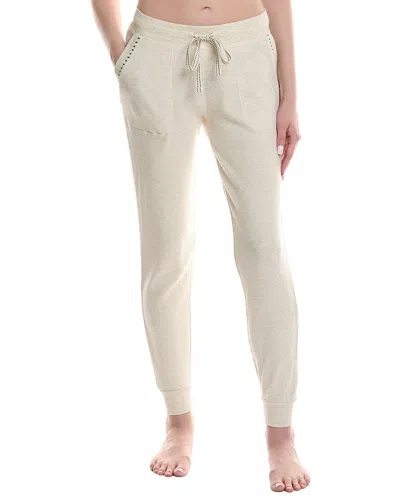 Pj Salvage Cross Stitch Band Pant In Neutral