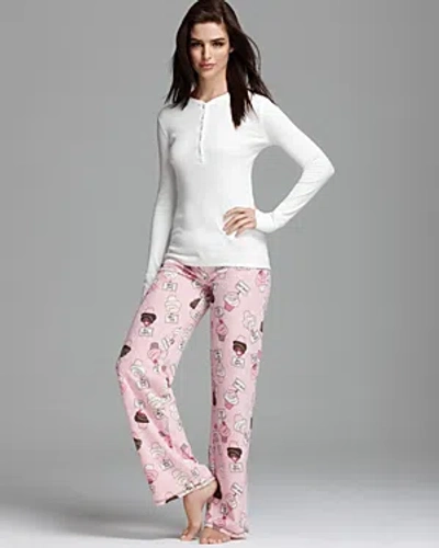 Pj Salvage Cupcake Choices Pajama Pants In Pink