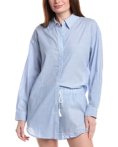 Pj Salvage Dainty Daisy Nightshirt In Blue