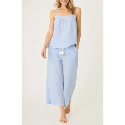 Pj Salvage Dainty Daisy Pajamas In Bright Blue