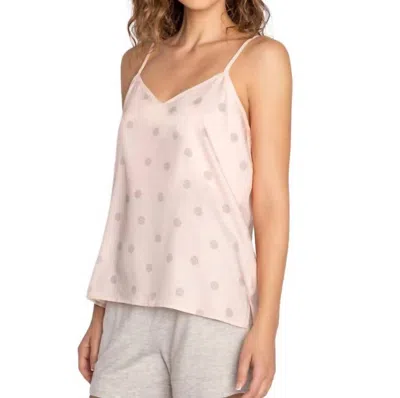Pj Salvage Dignity Dots Cami Top In Pink Dream