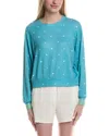 Pj Salvage Electric Vibes Sweatshirt In Blue