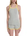 Pj Salvage Electric Vibes Tank Top In Gray