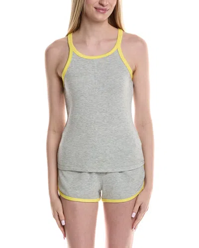 Pj Salvage Electric Vibes Tank Top In Gray