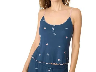Pj Salvage English Rose Tank In Blue