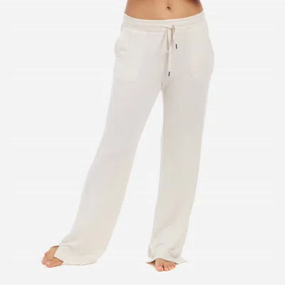 Pj Salvage Essential Lounge Pants In Oatmeal In White