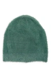 Pj Salvage Eyelash Yarn Beanie In Green