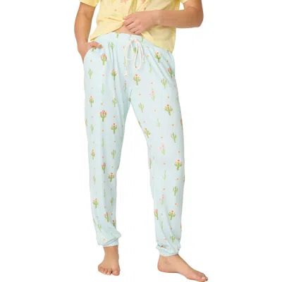 Pj Salvage Feelin Prickly Pajama Pants In Blue
