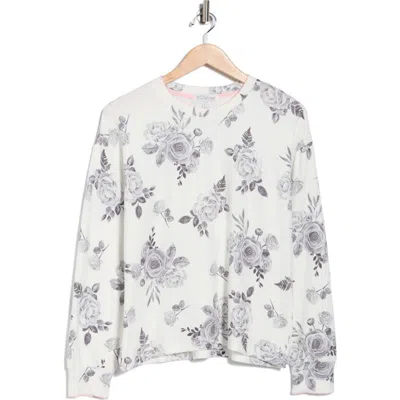 Pj Salvage Feeling Loved Pajama Top In White