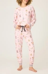 Pj Salvage Feline Spooky Pajamas In Pink