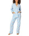Pj Salvage Fizz The Season Pajama Set In Blue