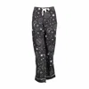 Pj Salvage Flannels Cosmic Pant In Charcoal In Pink