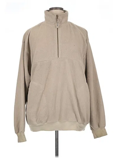 Pre-owned Pj Salvage Fleece Jacket In Brown