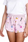 Pj Salvage For Love Short In Blush Woof In Pink