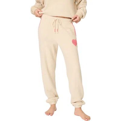 Pj Salvage For The Mama Cotton Blend Pajama Pants In Brown