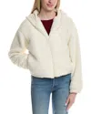 Pj Salvage Fuzzy Hoodie In White