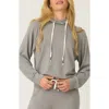 Pj Salvage Hold Your Horses Pajama Hoodie In Gray