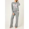 Pj Salvage Holiday Softee Pajamas In Gray