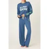 Pj Salvage Holiday Softee Pajamas In Blue