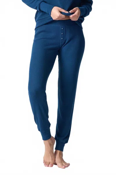 Pj Salvage Jam Pant In Navy In Blue