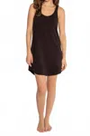 Pj Salvage Jammie Dress In Black In Black