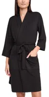 Pj Salvage Jammie Robe Black In Black