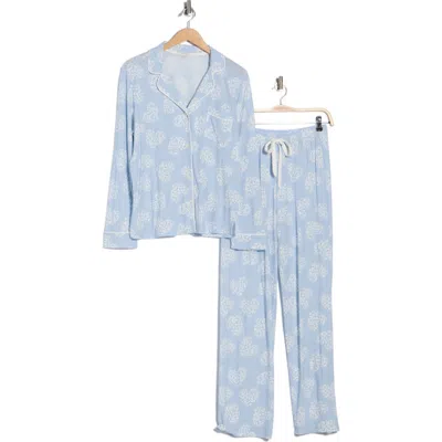 Pj Salvage Jersey Pajamas In Blue