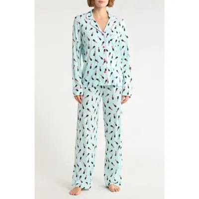 Pj Salvage Jersey Pajamas In Multi