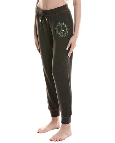 Pj Salvage Joy To The World Jam Pant In Black