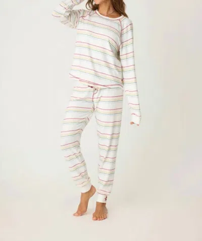 Pj Salvage Joy To The World Jam Pant In Multi