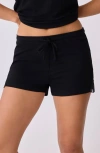 PJ SALVAGE PJ SALVAGE LACE TRIM RIB SHORTS