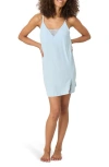 Pj Salvage Lacey Basics Chemise In Blue Haze